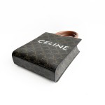 CELINE CABAS TRIOMPHE IN TRIOMPHE CANVAS WITH CELINE PRINT - MINI